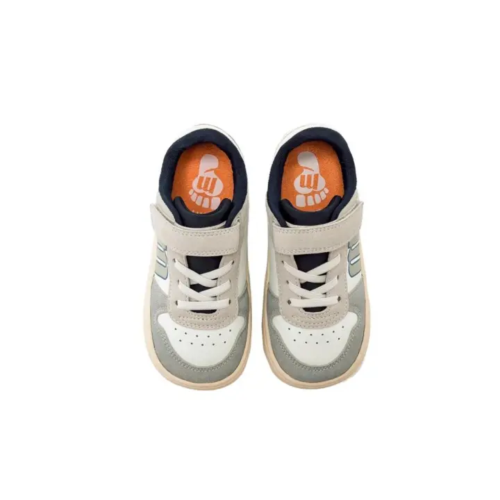Barefoot Niño Mustang 49313 Blanco-Azul - 1