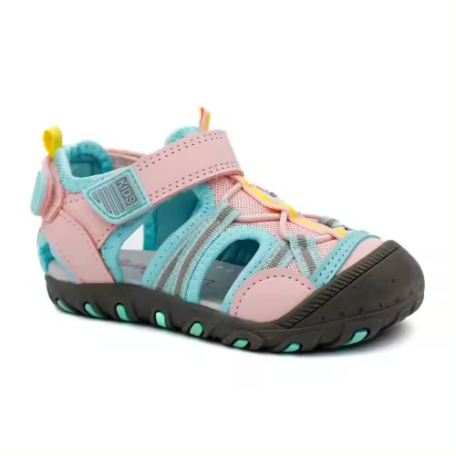 Sandalias deportivas niño BUBBLE KIDS C1325 en marino con cierre de velcro. - 1