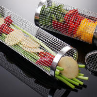 Cesta De Barbacoa TARKA Para Camping Y Excursiones En Acero Inoxidable Malla Portátil Para Grill Exterior Accesorios De Cocina De Camping - details 13