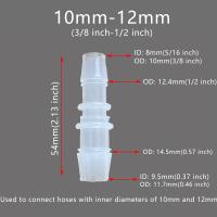 Conector De Tubo Flexible Plástico 5pcs Reductor De Barbaco Adaptador De Reparación De Agua Para Jardín Acuario Laboratorio - details 22