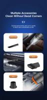 Aspiradora Portátil Para Coche Potente Y Recargable Mano Herramienta De Limpieza Para Auto Hogar Y Oficina Elimina Pelo De Mascotas - details 5