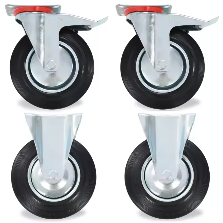 vidaXL Ruedas 12 unidades 200 mm - 1