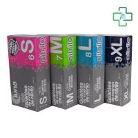 DEPALMERA Pharma✮ Guantes de Nitrilo,color azul, alta densidad 5,5g, para Sector Sanitario, centros de Estética, Fisioterapia, Podología, clínica Dental, Tatuadores, talleres de Automoción,Limpieza ,cualquier trabajo,Alta Protección y la máxima seguridad - details 0