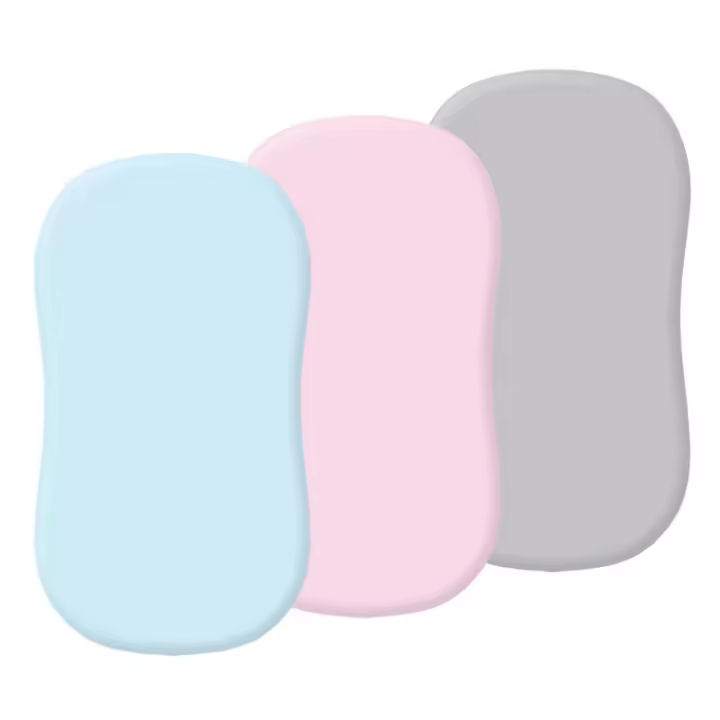 Juego de sábanas ajustables transpirables para bebé de tres piezas, sábana ajustable para cuna súper agradable para la piel, ropa de cama de algodón de microfibra - 1
