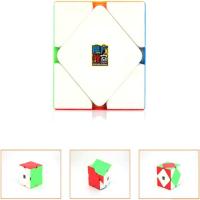 MoYu MoFangJiaoShi Cubo Mágico De Clase Meilong Skewb Juguete De Desafío Cerebral Puzzle De Giración Sin Pegatinas Para Estudiantes - details 6