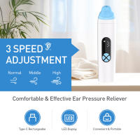 Electric ear pressure relief device deblocker balance ear pressure improve tinnitus and ear pain airplane travel - details 2