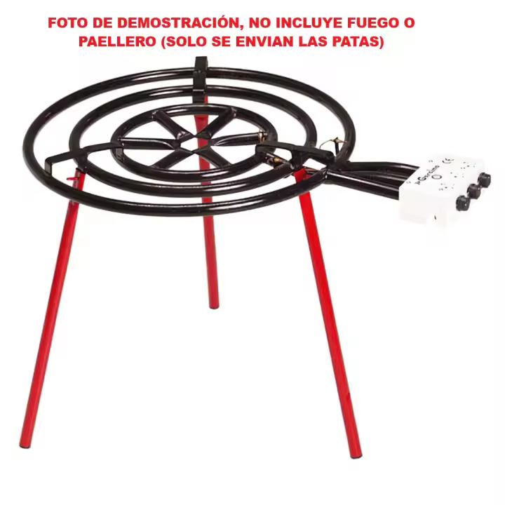 Title: Juego de 3 patas GARCIMA para paelleros a gas - 1