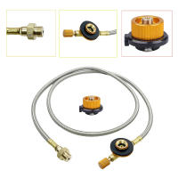 Conector De Camión Para Camping Y Acampada Adaptador De Válvula De Estufa a Gas Con Tubo Enredado Herramienta De Cocina Para Tanque De Gas - details 1