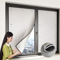 Película De Aluminio Para Ventanas DIY Protección Anti-UV Aislante Y Privacidad Para El Hogar Instalación Exterior Cortina Roman - details 6
