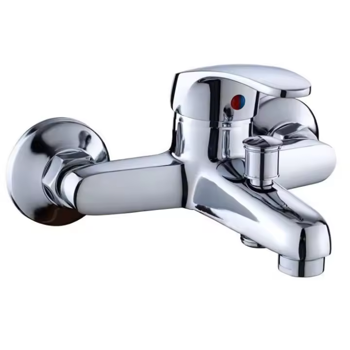 Grifo de Bañera Monomando Serie Aire con Equipo de Ducha y Cartucho de Discos Cerámicos - 1
