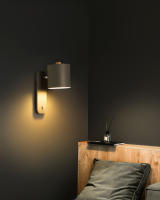 Lámpara De Pared LED Moderna Para Interior Iluminación De Escaleras Y Dormitorio Con Interruptor Decoración Para Sala De Estar Material De Hierro Color Negro Azul Gris Verde - details 2