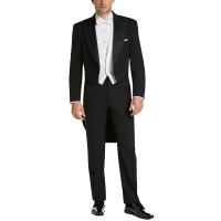 Traje Elegante Para Bodas Para Hombres 3 Piezas (Blazer+Chaleco+Pantalones) Chic Con Borlas Doble Botón Para Banquetes Y Fiestas De Promoción - details 2