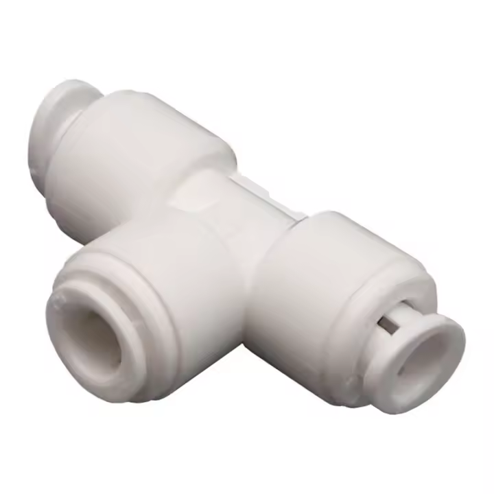 Vivo T de Distribución Automática 1/4 Pulgadas para Sistemas de Riego y Mangueras de Jardín - 1