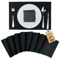 Mondiroso. Pack de 8 Manteles Individuales Mesa Lavables. Salvamanteles Individuales Antideslizantes en Varios Colores. Mantel Individual para Mesa de Comedor y Cocina. - details 8