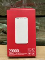 20000 mAhPara Redmi Banco de Energía de carga Aplicación a la versión Internacional de flecha Rojo Redmi 20000 Ma aplicable a Banco de Energía Xiaomi 18W Fuente de Alimentación móvil de carga rápida de gran Capacidad (Blanco) - details 0