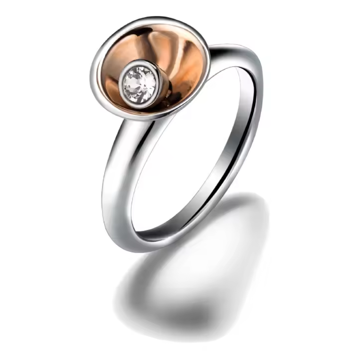BREIL Colección CELEBRATE, Anillo Mujer en Acero Coloreado, Ideas de Regalos para Mujer - 1