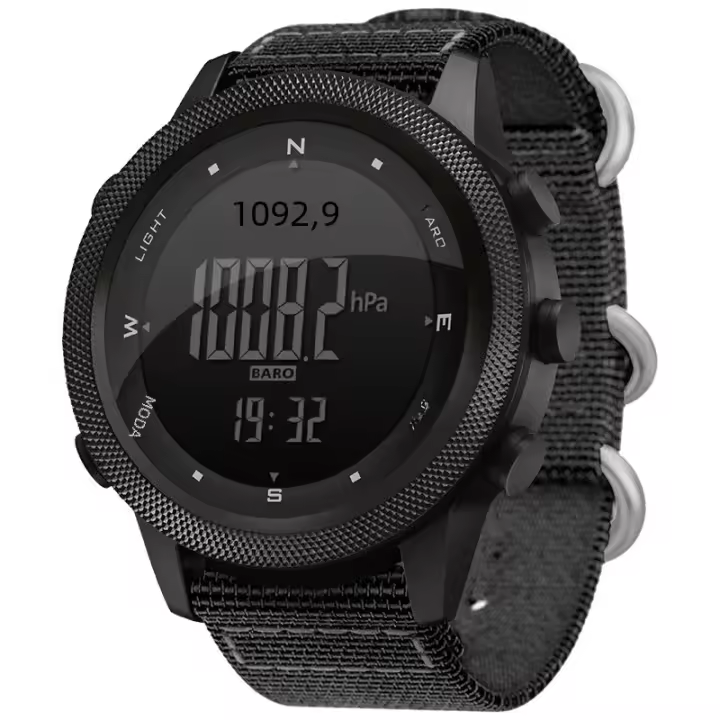 Reloj Digital Para Hombre NORTH EDGE APACHE-46 Deportivo Al Aire Libre Con Altimetro Barometro Y Compas Resistente Al Agua WR50M - 1
