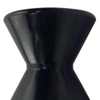 Rodillo De Arco Profesional Duradero 3.5" Accesorios De Alta Performance En Goma Pieza De Reserva Negra Para Remolques Y Botes - details 4