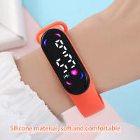 Reloj Deportivo Digital Para Niños Y Niñas Impermeable Con Pantalla LED Reloj Electrónico De Moda Para Niños Regalo Para Niños Y Niñas Reloj De Pulsera Táctil Resistente Al Choque Con Luz Trasera - details 2