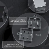 Abre Switches De Teclado Mecánico 3 En 1 De Aluminio Con Magnetismo Para TTC Cherry MX Gateron Kailh Box Outemu Tester De Teclas - details 2