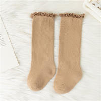 Calcetines Largos De Encaje Para Bebés Y Niñas Suaves Y Cómodos Para Todo El Año Calcetines De Algodón Con Volantes Para Niños Y Niñas De 0 a 5 Años - details 15