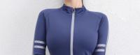 Chaqueta Deportiva De Mujer Con Cierre De Cremallera Y Flecos Secado Rápido Sudadera Para Ejercicio Estilo Slim O-Neck - details 13