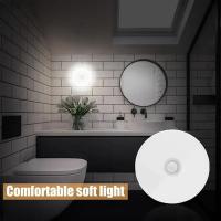 Lámpara Nocturna LED Con Sensor De Movimiento PIR Luz De Armario Cocina Escalera Luz De Armario Inalámbrica Recargable USB - details 1
