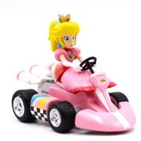 Super Mario Coche De Retroceso Verde Yoshi Donkey Kong Bowser Luigi Toad Princesa Peach Figura De Acción Juguete Anime Game Doll Regalos Para Niños - details 2
