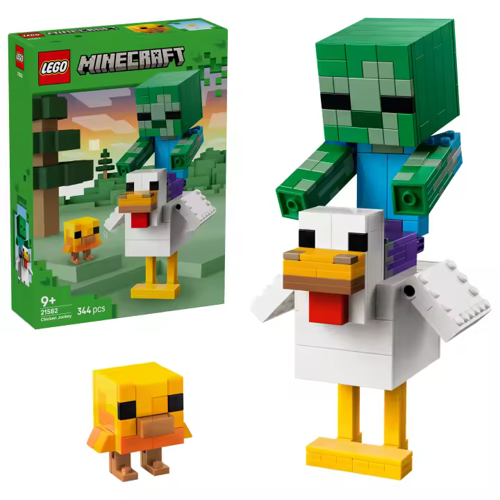 LEGO® 21582 Minecraft® Jinete de Gallina – Set de Construcción – Decoración - 1