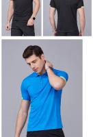 Camisa Polo Corta Secado Rápido Para Golf Y Deportes Transpirable Con Botones Para Hombres Estilo Casual Disponible En 8 Colores - details 7