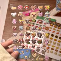 Pegatinas De Esponja Kawaii Para Scrapbooking Y Planificadores Adornos De Pan Y Vegetales De Estaciónery Lindas Para DIY Y Álbumes De Fotos - details 3