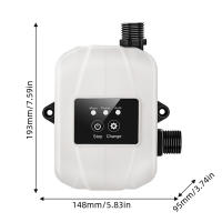 Bomba De Agua Potente 24V Para El Hogar Bomba Recirculante De Agua Silenciosa Para Ducha Automática Elevación Máxima 92 Pies 150W Para Riegos - details 13