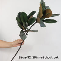 Gran Planta Artificial De 82cm Ficus Falsa Palma Hojas De Bricioleta Falsa Planta Tropical Para Jardín Y Hogar Material Plástico - details 6