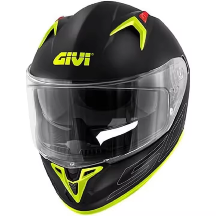Casco Integral Givi 50.9 Atomic Negro Fluor - 1