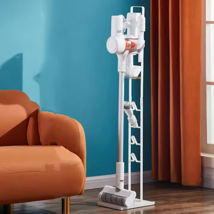 Soporte de suelo aspirador compatible con dyson V6 V7 V8 V10 V11 12  v15 organizador / DC58/ DC59/ DC62/ DC74, Soporte para el Suelo - Sin perforar la Pared. - 1