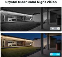 100% Batería recargable inalámbrica solar en Aire Libre Pan/Tilt WiFi Cámara de Seguridad Luz IP65 impermeable Visión Nocturna Luz de Calle antirrobe - details 1
