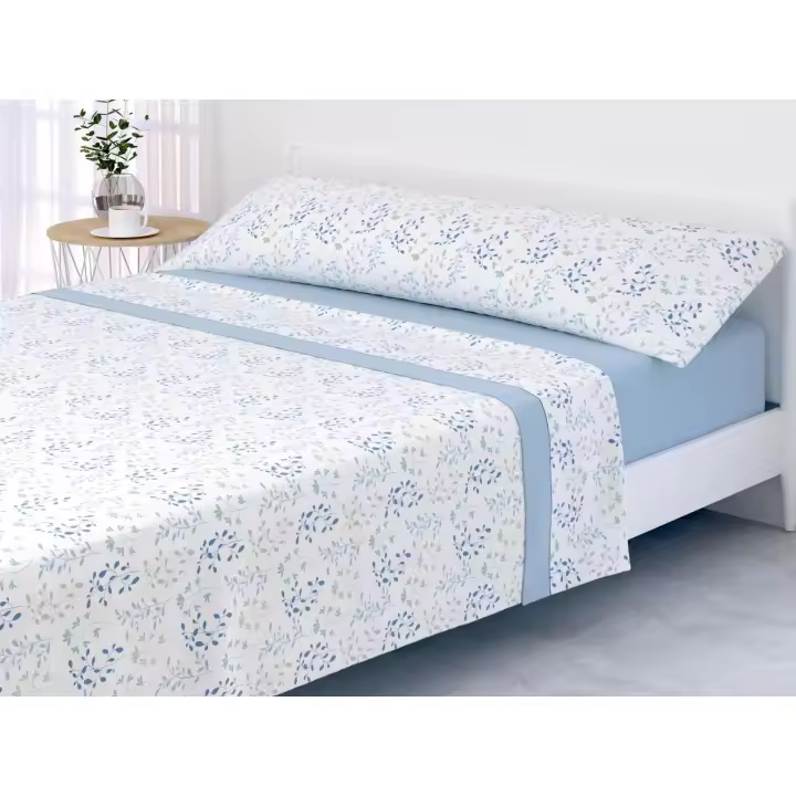 JIMENÉZ HOME: Sábanas de Invierno Pirineo 3 Piezas Microfibra Suave - Cama 135cm/150cm - 1