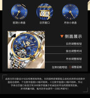 Reloj mecánico totalmente automático nuevo, reloj multifunción para hombre. - details 8
