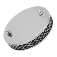 Filtro De Aire De Alta Fluidez 14x3cm Metal Cromado Reemplazo Para Carburador SU HS2 1¼ Pulgadas Filtro De Aire Pancake Chrome - details 12