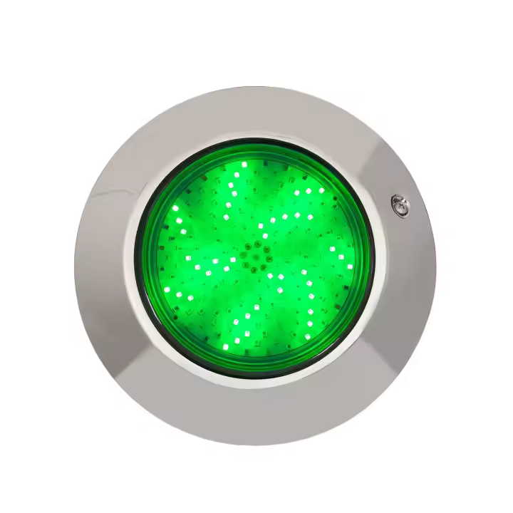 Ledkia Foco Piscina Superficie LED RGBW Sumergible 12V DC IP68 Acero Inoxidable 12W RGBW - 1