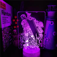 Lámpara LED 3D De Acrílico Berserk Guts Ilusión Anime Luz Nocturna Colorida USB Para Decoración De Habitación Infantil Regalos De Manga - details 19