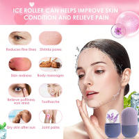 Molde De Hielo Para Rostro Con Rodillo De Silicona Herramientas De Cuidado De La Piel Reutilizables Elevación Y Firmeza - details 1