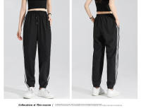 Pantalones De Sudor Primavera Verano Para Hombres Y Mujeres Con Bolsillos Cierre Elástico Pantalones Casuales De Fitness Y Running - details 13