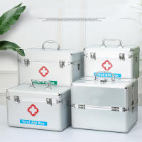 Organizador De Medicamentos Familiar Grande Caja De Primeros Auxilios Portátil Ecológica Para El Hogar Y Garage Material Plástico - details 0