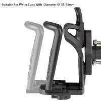 Soporte De Bebida Universal Para Motocicleta 1 Set Soporte Ajustable De Nylon Para Manillar De Bicicleta Y Motocicleta Soporte De Botella De Viaje - details 2