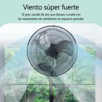 Ventilador Eléctrico Vertical Industrial de 18 Pulgadas - details 3