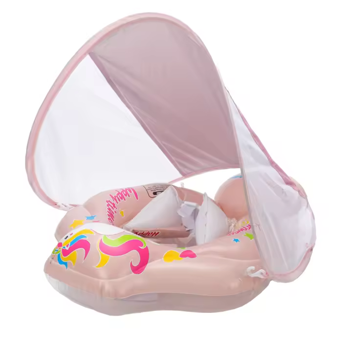 Flotador De Natación Para Bebés Inflable Infantil Anillo De Natación Para Niños Juguete De Baño De Verano Anillo Circular - 1
