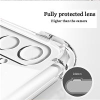 Funda De Teléfono Transparente Con Airbag Para Samsung Galaxy M35 M15 M05 M55 M54 M34 M24 M14 4G 5G Protectora Antigolpes Con Cubierta Trasera De TPU - details 4