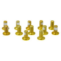 Juego De 12 Piezas De Tornillos Para Frenos De Disco De Bicicleta Acero M5x9mm T25 MTB Accesorios De Ciclismo Previene La Sujeción - details 8