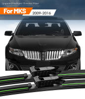 2pcs LimpiaParabrisas Delanteros Para Lincoln MKS 2009-2016 Plegables En Un Solo Pieza Material De Goma Natural Adecuado Para Automóviles - details 0